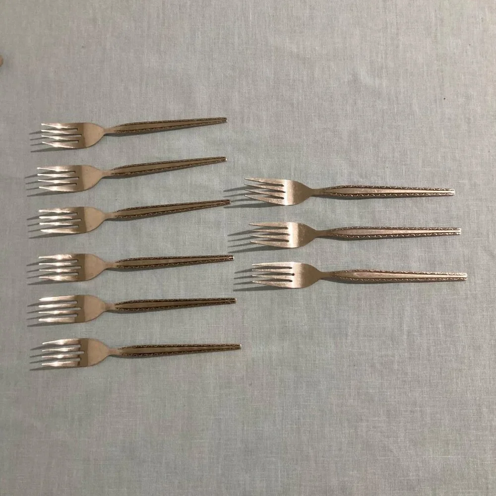 Vintage Rogers Ensenada Stainless Flatware Lot Of 50 Pieces Stanley Roberts